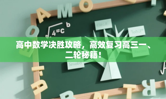 高中数学决胜攻略,高效复习高三一、二轮秘籍! 高中数学决胜攻略,高效复习高三一、二轮秘籍!