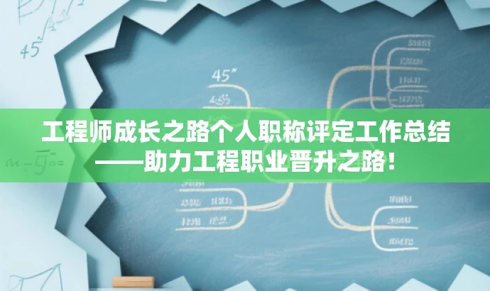 工程师成长之路个人职称评定工作总结——助力工程职业晋升之路! 工程师成长之路个人职称评定工作总结——助力工程职业晋升之路!