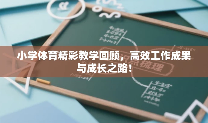小学体育精彩教学回顾,高效工作成果与成长之路! 小学体育精彩教学回顾,高效工作成果与成长之路!