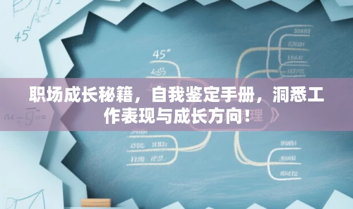 职场成长秘籍,自我鉴定手册,洞悉工作表现与成长方向! 职场成长秘籍,自我鉴定手册,洞悉工作表现与成长方向!