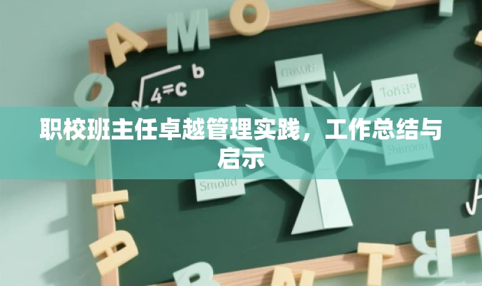 职校班主任卓越管理实践,工作总结与启示 职校班主任卓越管理实践,工作总结与启示