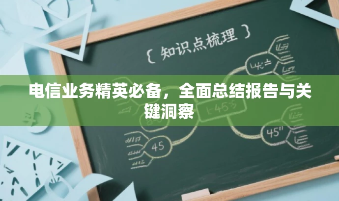 电信业务精英必备,全面总结报告与关键洞察 电信业务精英必备,全面总结报告与关键洞察