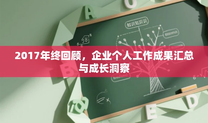 2017年终回顾,企业个人工作成果汇总与成长洞察 2017年终回顾,企业个人工作成果汇总与成长洞察