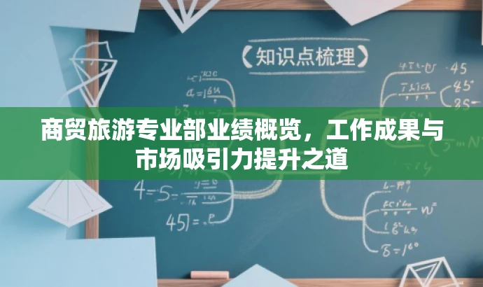 商贸旅游专业部业绩概览，工作成果与市场吸引力提升之道