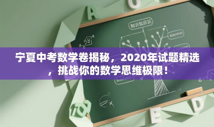 宁夏中考数学卷揭秘,2020年试题精选,挑战你的数学思维极限! 宁夏中考数学卷揭秘,2020年试题精选,挑战你的数学思维极限!