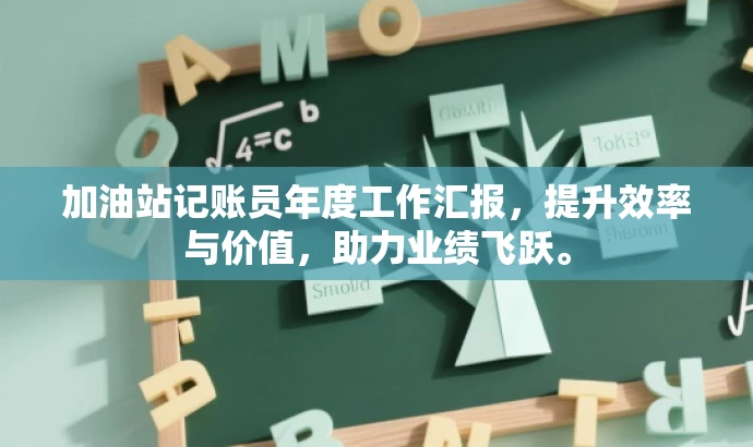 加油站记账员年度工作汇报,提升效率与价值,助力业绩飞跃。 加油站记账员年度工作汇报,提升效率与价值,助力业绩飞跃。
