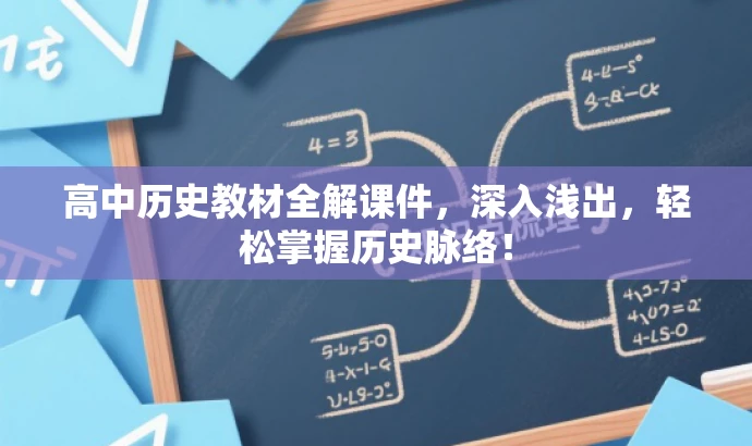 高中历史教材全解课件,深入浅出,轻松掌握历史脉络! 高中历史教材全解课件,深入浅出,轻松掌握历史脉络!