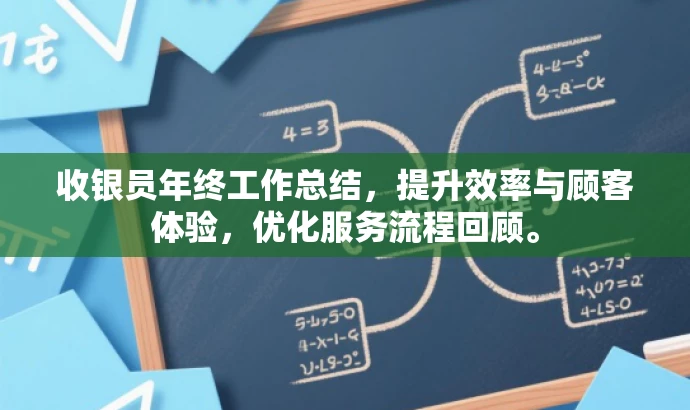 收银员年终工作总结，提升效率与顾客体验，优化服务流程回顾。