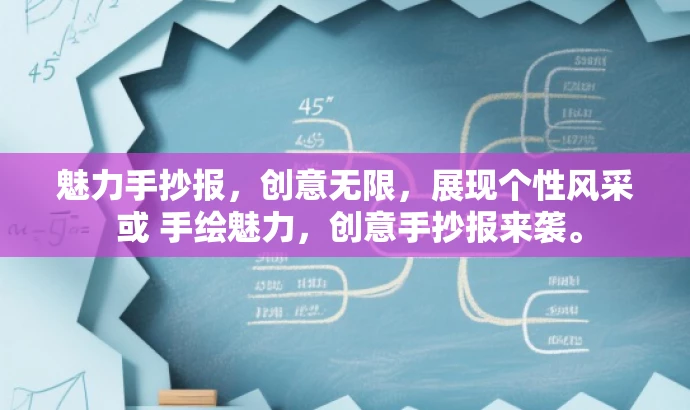 魅力手抄报,创意无限,展现个性风采 或 手绘魅力,创意手抄报来袭。 魅力手抄报,创意无限,展现个性风采 或 手绘魅力,创意手抄报来袭。