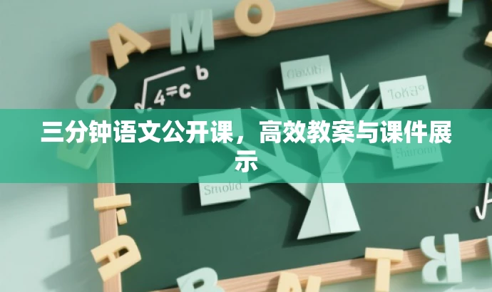 三分钟语文公开课,高效教案与课件展示 三分钟语文公开课,高效教案与课件展示