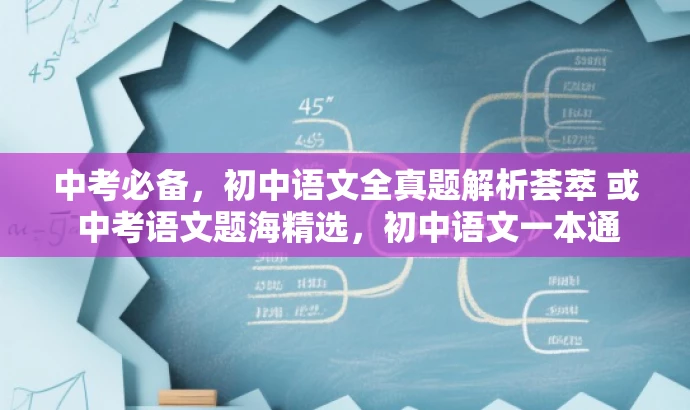中考必备，初中语文全真题解析荟萃 或 中考语文题海精选，初中语文一本通