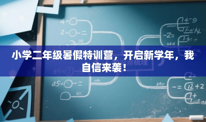 小学二年级暑假特训营,开启新学年,我自信来袭! 小学二年级暑假特训营,开启新学年,我自信来袭!