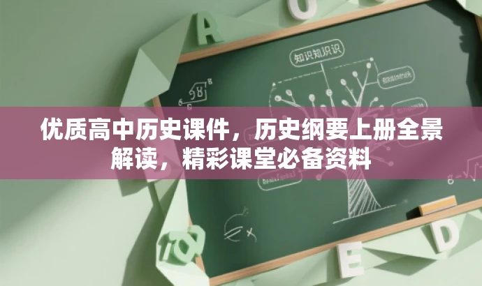 优质高中历史课件，历史纲要上册全景解读，精彩课堂必备资料