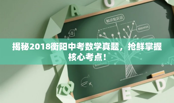 揭秘2018衡阳中考数学真题,抢鲜掌握核心考点! 揭秘2018衡阳中考数学真题,抢鲜掌握核心考点!