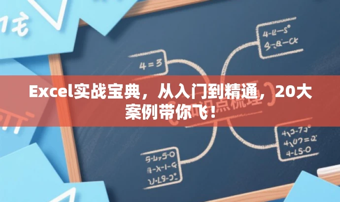 Excel实战宝典,从入门到精通,20大案例带你飞! Excel实战宝典,从入门到精通,20大案例带你飞!