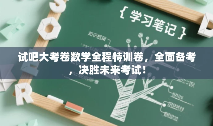 试吧大考卷数学全程特训卷，全面备考，决胜未来考试！