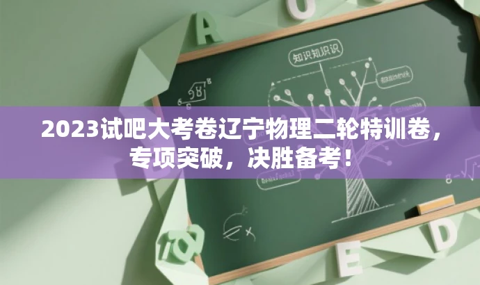 2023试吧大考卷辽宁物理二轮特训卷，专项突破，决胜备考！