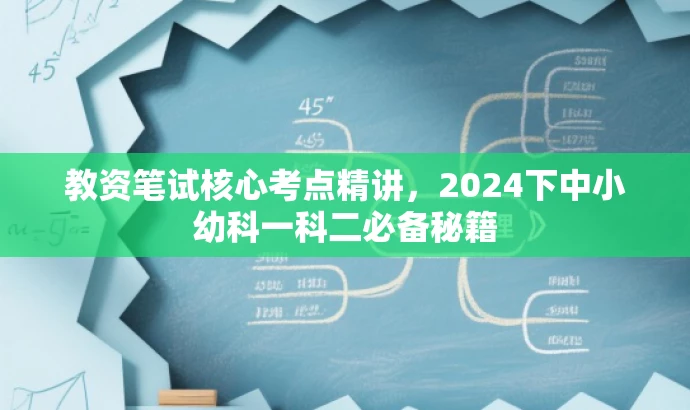 教资笔试核心考点精讲,2024下中小幼科一科二必备秘籍 教资笔试核心考点精讲,2024下中小幼科一科二必备秘籍