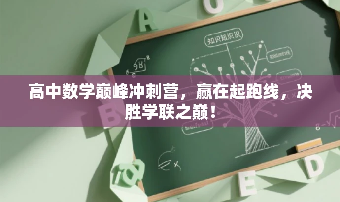 高中数学巅峰冲刺营,赢在起跑线,决胜学联之巅! 高中数学巅峰冲刺营,赢在起跑线,决胜学联之巅!