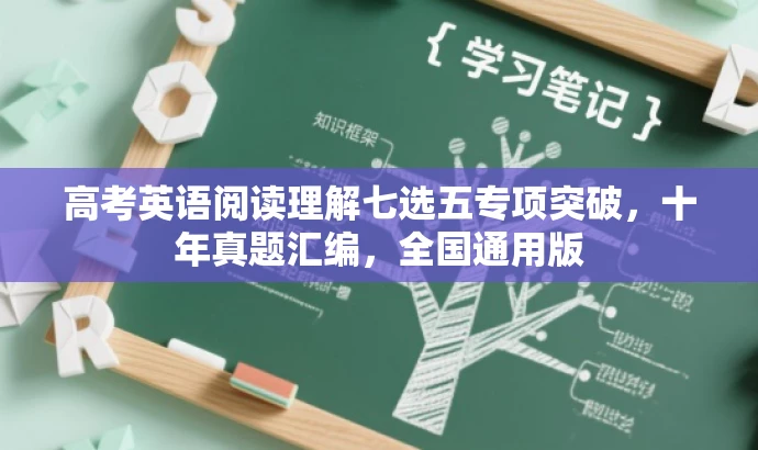 高考英语阅读理解七选五专项突破,十年真题汇编,全国通用版 高考英语阅读理解七选五专项突破,十年真题汇编,全国通用版