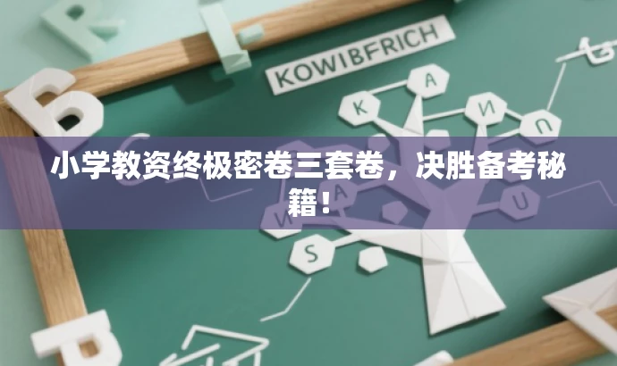 小学教资终极密卷三套卷,决胜备考秘籍! 小学教资终极密卷三套卷,决胜备考秘籍!