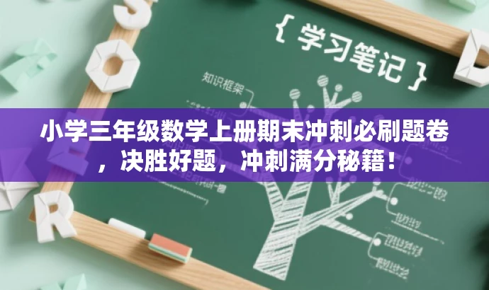 小学三年级数学上册期末冲刺必刷题卷,决胜好题,冲刺满分秘籍! 小学三年级数学上册期末冲刺必刷题卷,决胜好题,冲刺满分秘籍!
