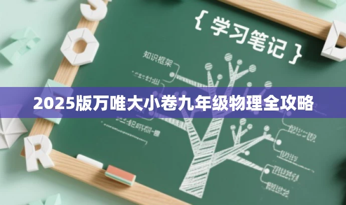 2025版万唯大小卷九年级物理全攻略