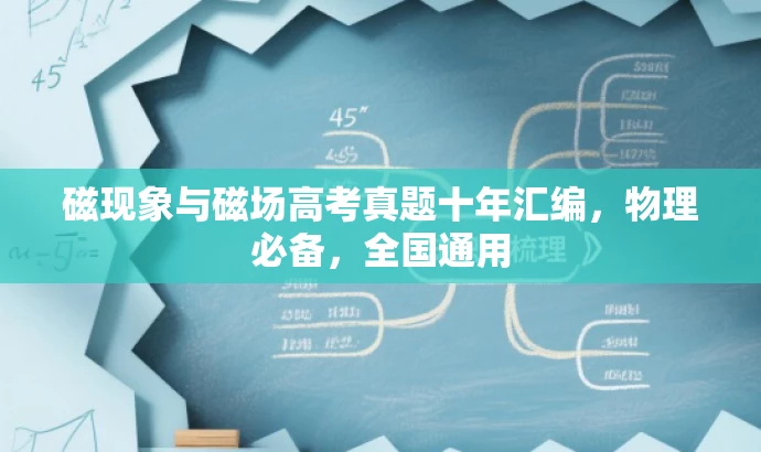 磁现象与磁场高考真题十年汇编,物理必备,全国通用 磁现象与磁场高考真题十年汇编,物理必备,全国通用