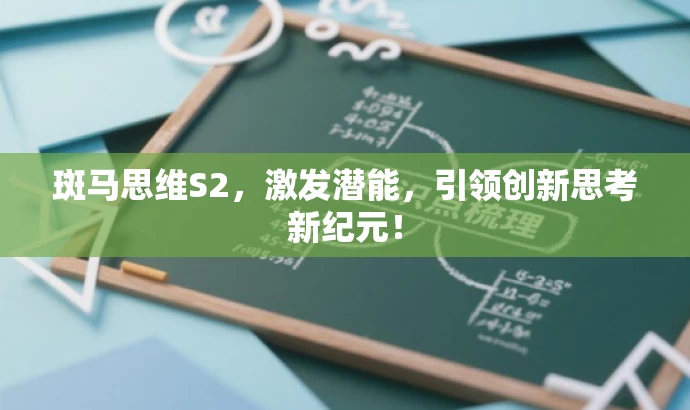 斑马思维S2，激发潜能，引领创新思考新纪元！