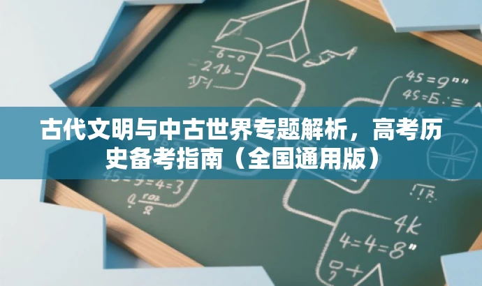 古代文明与中古世界专题解析,高考历史备考指南(全国通用版) 古代文明与中古世界专题解析,高考历史备考指南(全国通用版)