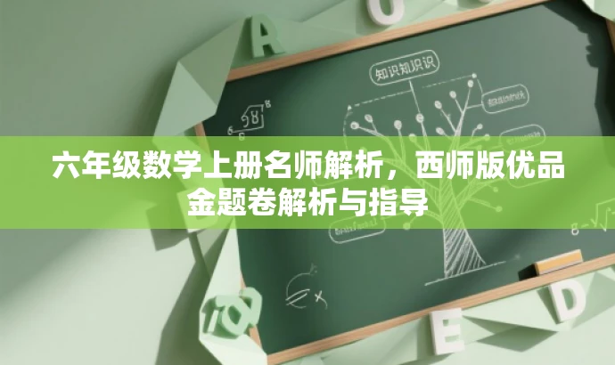 六年级数学上册名师解析,西师版优品金题卷解析与指导 六年级数学上册名师解析,西师版优品金题卷解析与指导