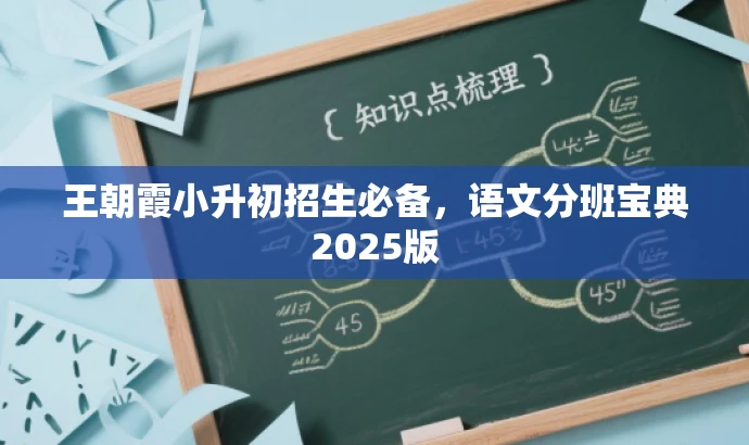 王朝霞小升初招生必备,语文分班宝典2025版 王朝霞小升初招生必备,语文分班宝典2025版