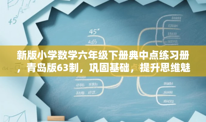 新版小学数学六年级下册典中点练习册,青岛版63制,巩固基础,提升思维魅力! 新版小学数学六年级下册典中点练习册,青岛版63制,巩固基础,提升思维魅力!