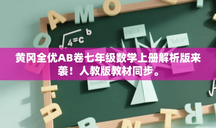 黄冈全优AB卷七年级数学上册解析版来袭!人教版教材同步。 黄冈全优AB卷七年级数学上册解析版来袭!人教版教材同步。