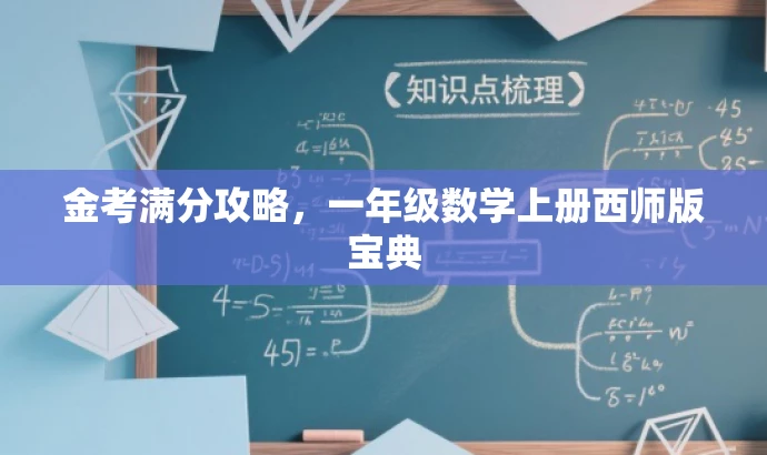 金考满分攻略,一年级数学上册西师版宝典 金考满分攻略,一年级数学上册西师版宝典