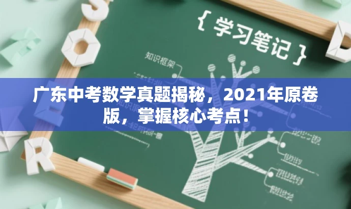 广东中考数学真题揭秘,2021年原卷版,掌握核心考点! 广东中考数学真题揭秘,2021年原卷版,掌握核心考点!