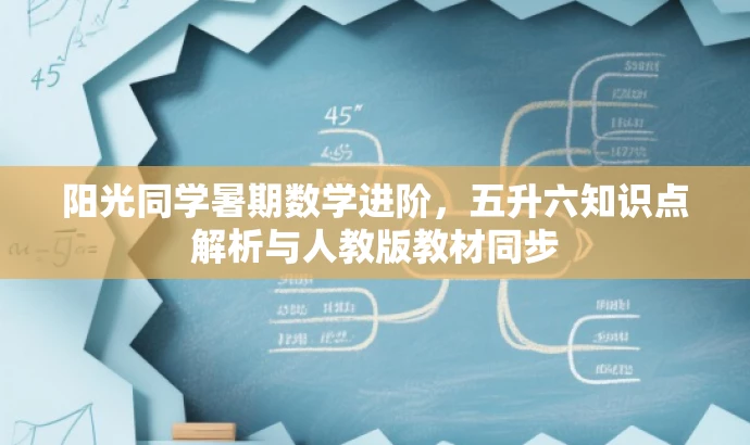 阳光同学暑期数学进阶，五升六知识点解析与人教版教材同步