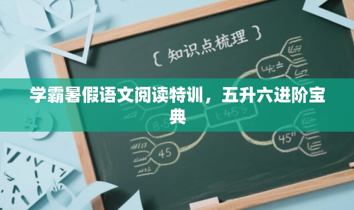 学霸暑假语文阅读特训，五升六进阶宝典