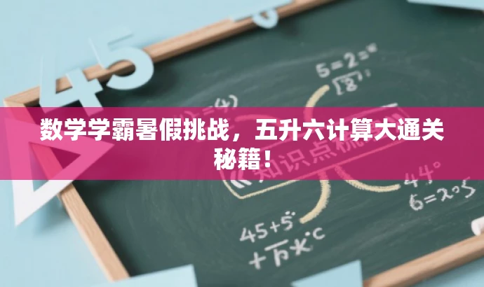 数学学霸暑假挑战,五升六计算大通关秘籍! 数学学霸暑假挑战,五升六计算大通关秘籍!