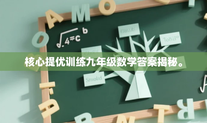 核心提优训练九年级数学答案揭秘。 核心提优训练九年级数学答案揭秘。