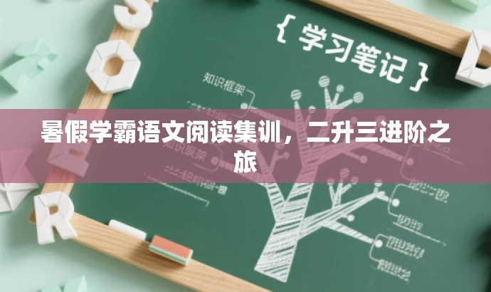暑假学霸语文阅读集训,二升三进阶之旅 暑假学霸语文阅读集训,二升三进阶之旅