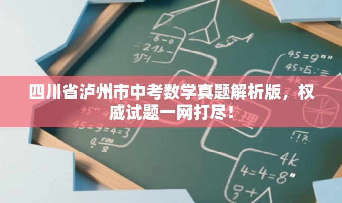 四川省泸州市中考数学真题解析版,权威试题一网打尽! 四川省泸州市中考数学真题解析版,权威试题一网打尽!