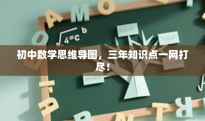 初中数学思维导图,三年知识点一网打尽! 初中数学思维导图,三年知识点一网打尽!