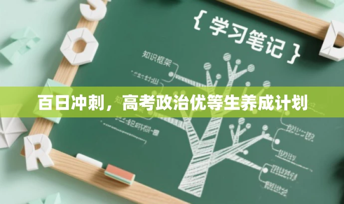 百日冲刺,高考政治优等生养成计划 百日冲刺,高考政治优等生养成计划