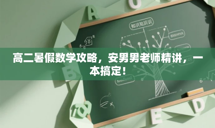 高二暑假数学攻略,安男男老师精讲,一本搞定! 高二暑假数学攻略,安男男老师精讲,一本搞定!