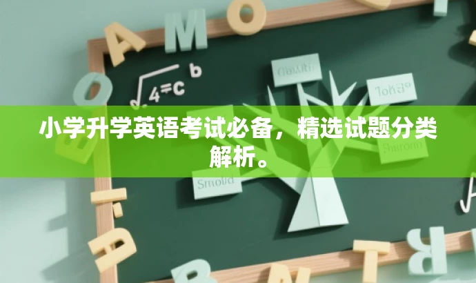小学升学英语考试必备,精选试题分类解析。 小学升学英语考试必备,精选试题分类解析。