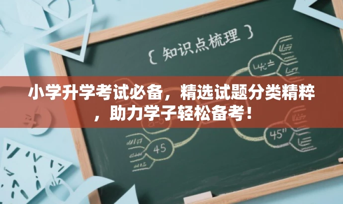 小学升学考试必备,精选试题分类精粹,助力学子轻松备考! 小学升学考试必备,精选试题分类精粹,助力学子轻松备考!