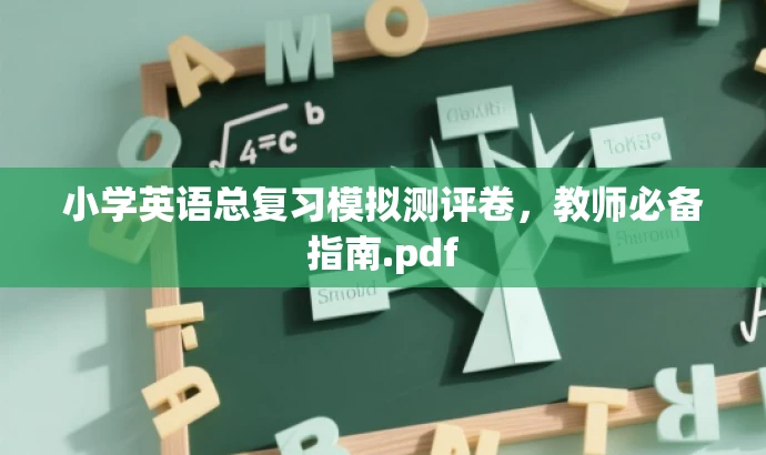 小学英语总复习模拟测评卷,教师必备指南.pdf 小学英语总复习模拟测评卷,教师必备指南.pdf
