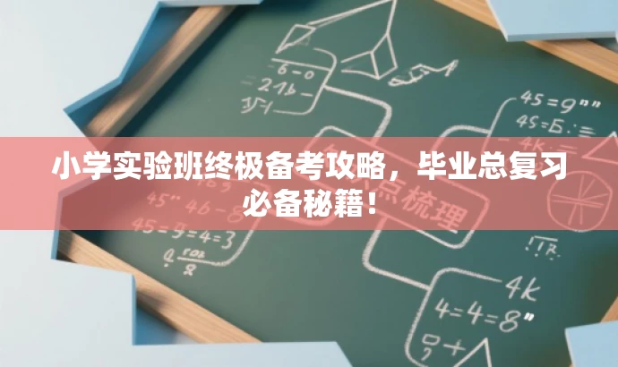小学实验班终极备考攻略,毕业总复习必备秘籍! 小学实验班终极备考攻略,毕业总复习必备秘籍!