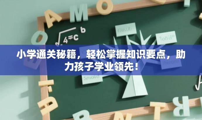 小学通关秘籍,轻松掌握知识要点,助力孩子学业领先! 小学通关秘籍,轻松掌握知识要点,助力孩子学业领先!